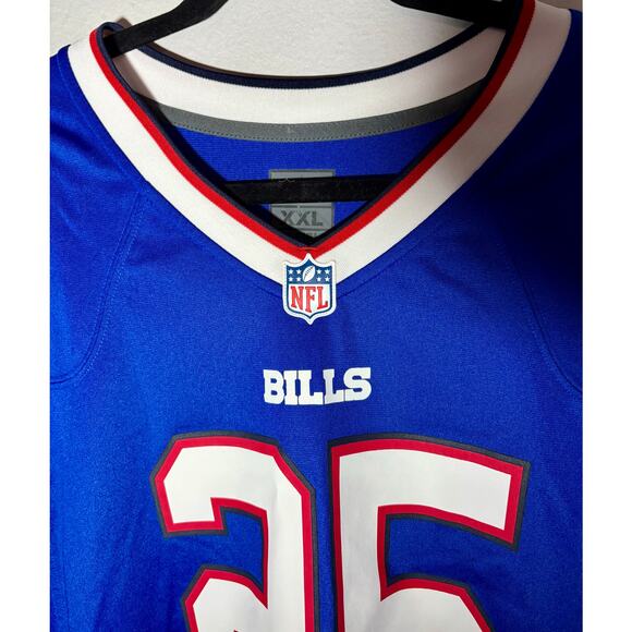 Buffalo Bills LeSean “Shady” McCoy #25 Blue Nike On Field Jersey Sz XXL - Picture 8 of 13